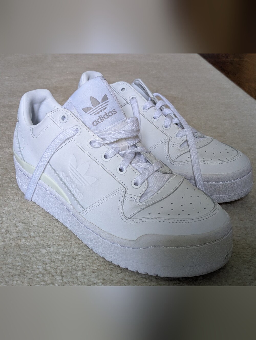 Adidas Forum Bold Platform Women's White Sneakers